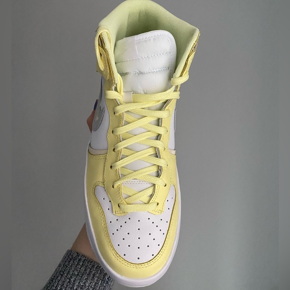 Women’s Nike Dunk High Up 'White Citron Tint' - Picture 2 of 5